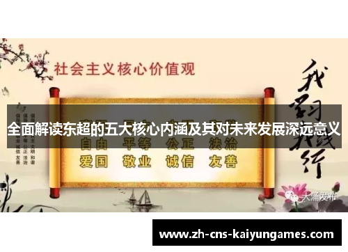 全面解读东超的五大核心内涵及其对未来发展深远意义