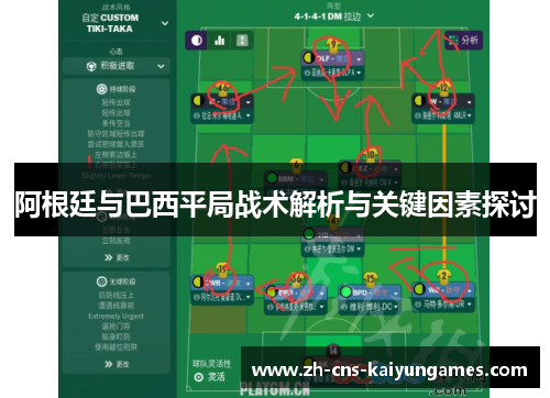 阿根廷与巴西平局战术解析与关键因素探讨